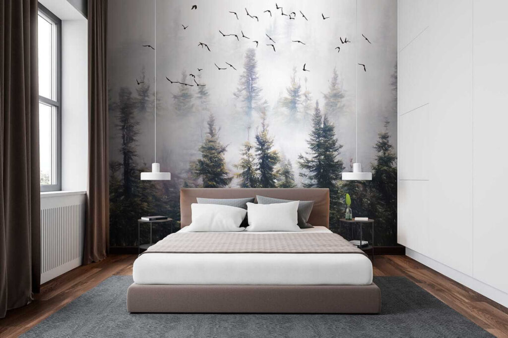 u32237pib1 1024x683 - Birds flying in the sky over trees