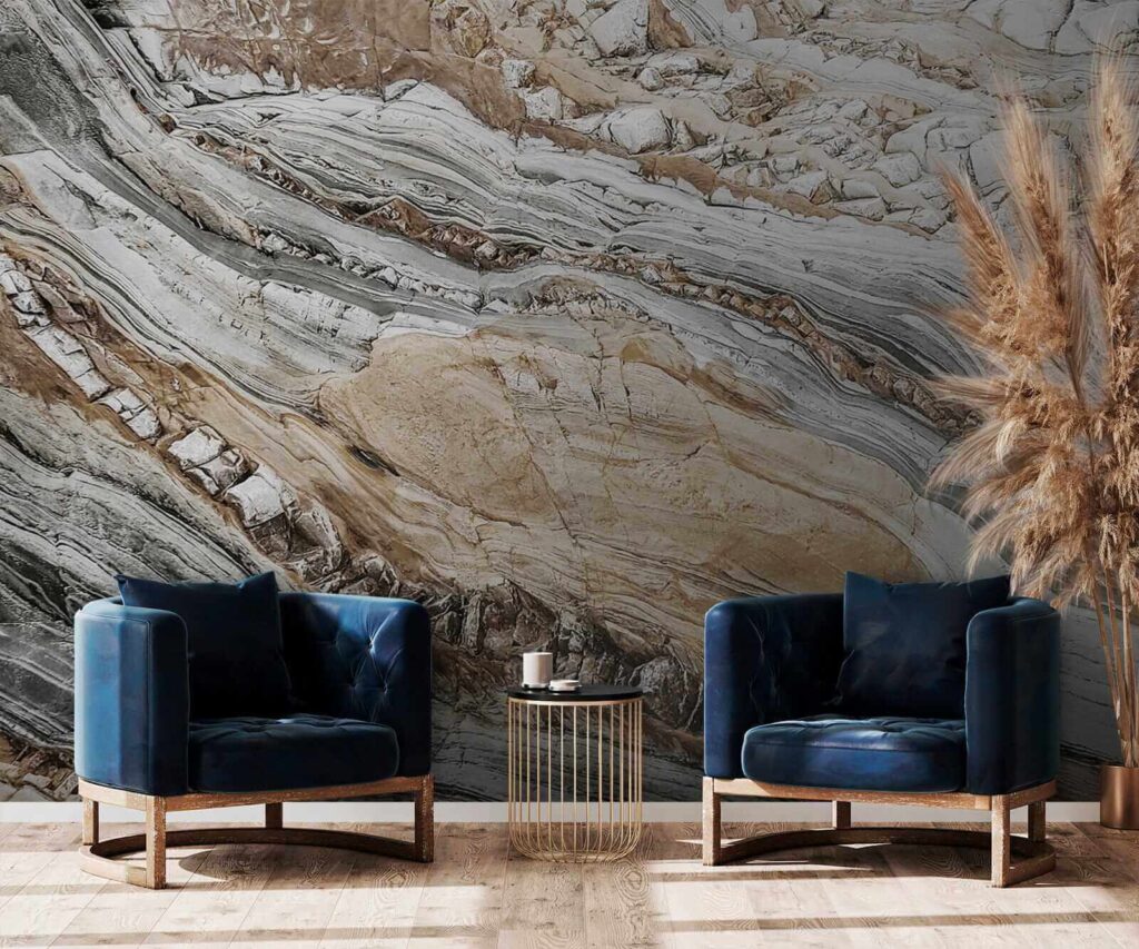 Striking patterns in natural stone Striking patterns in natural stone