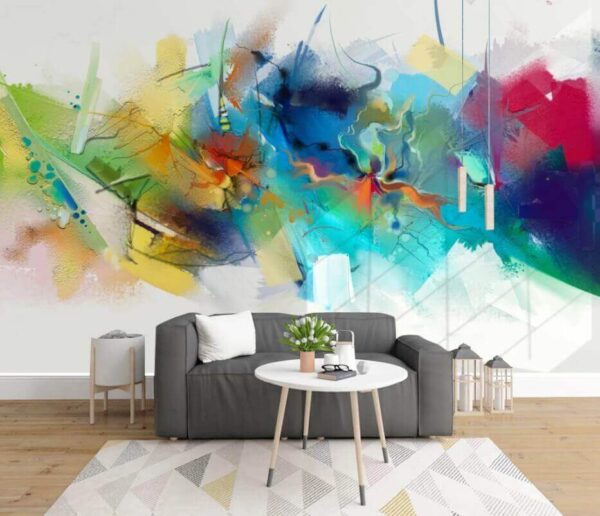 Colorful painting of flowers u30692pig1m 600x516 - Colorful painting of flowers - tegory