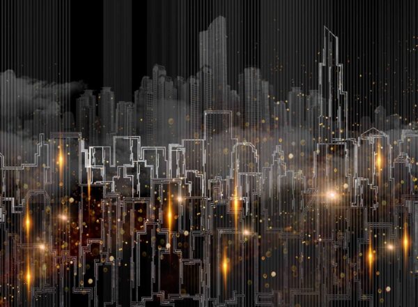 Drawing of a city u28545p 600x440 - Drawing of a city - tegory
