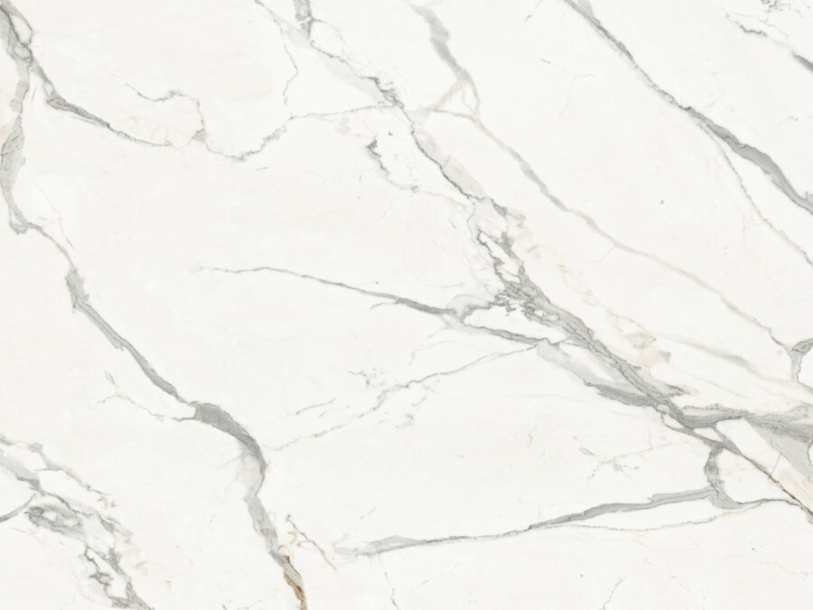 White marble with gray veins