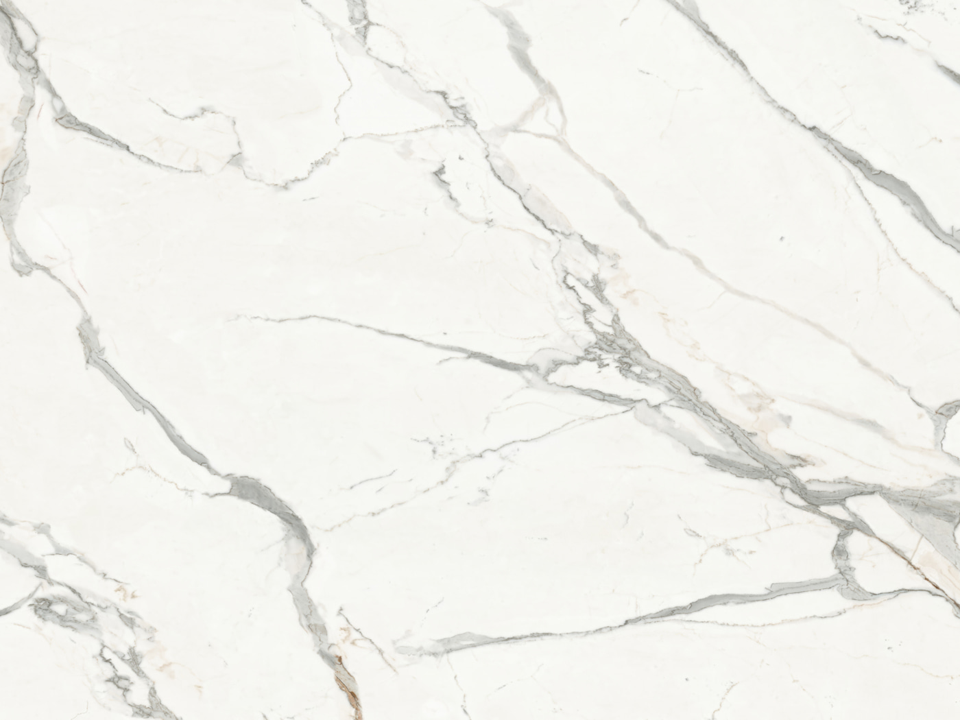 White marble with gray veins