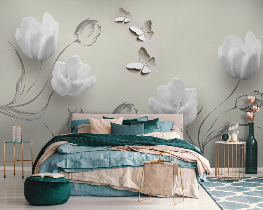 u25817pib111 900x720 - White flowers and butterflies - tegory