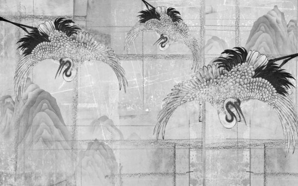 Black and white image of birds u25455p 600x375 - Black and white image of birds - tegory