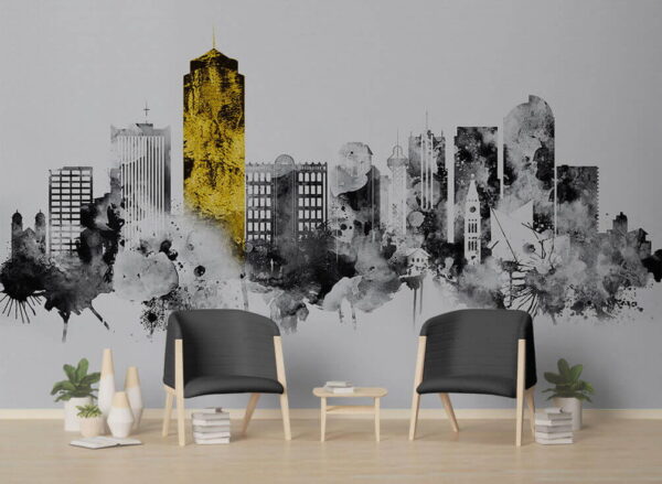 Black and white cityscape u24896pig4 600x439 - Black and white cityscape - tegory