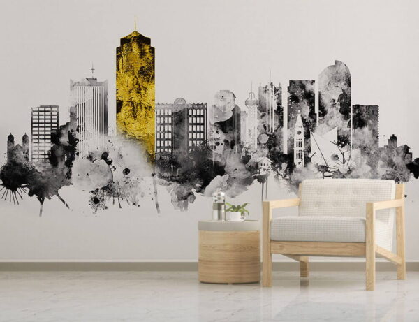 Black and white cityscape u24896pig2 600x461 - Black and white cityscape - tegory