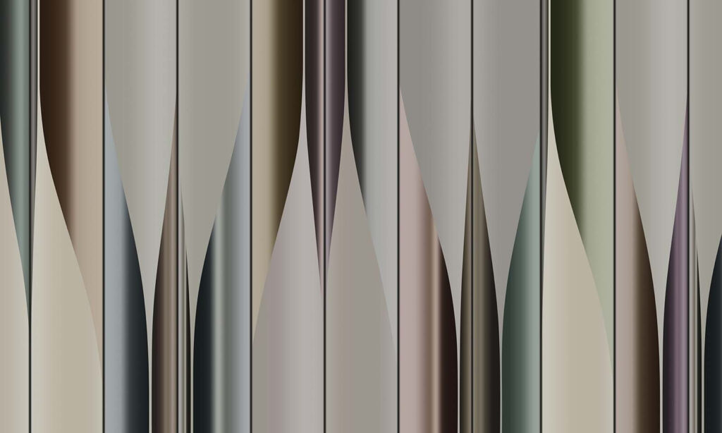 Elegant waves of muted colors. Elegant waves of muted colors.