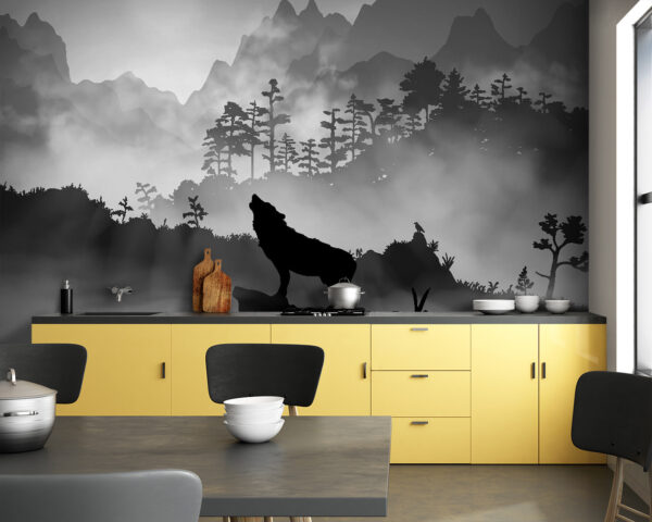 Wolf howling at the moon u22008pik83m 600x480 - Wolf howling at the moon - tegory
