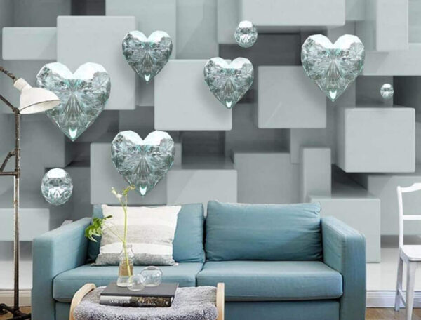 Group of diamonds on a wall u21604pig1m 600x456 - Group of diamonds on a wall - tegory