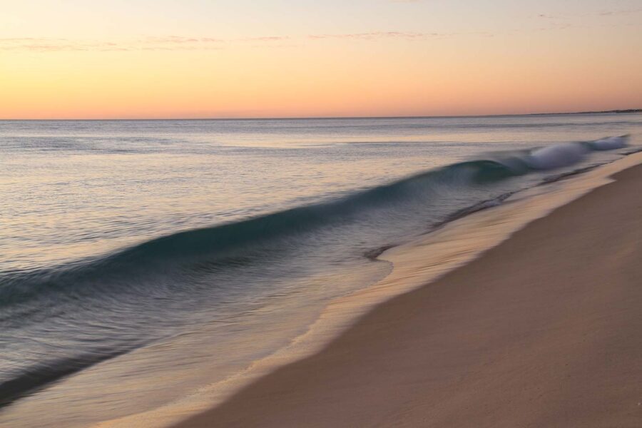 Wave on a beach