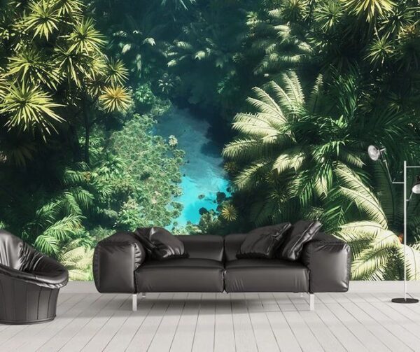 River surrounded by trees u21288pig1m 600x503 - River surrounded by trees - tegory
