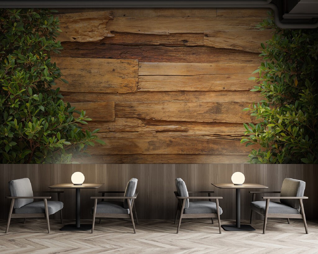 Tree next to a wood wall u21117piz137 1024x819 - Tree next to a wood wall