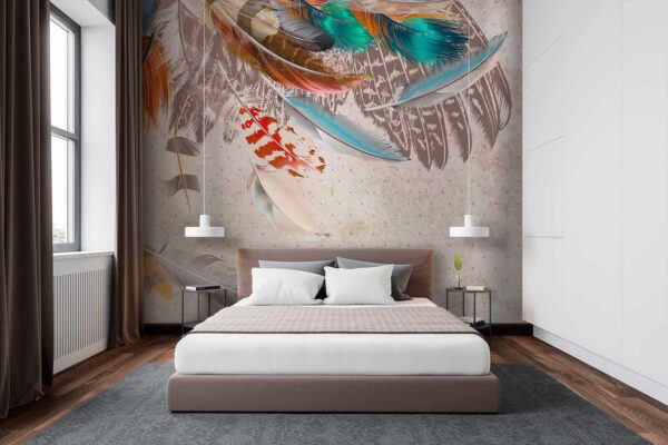 Group of colorful feathers u20247pib2 600x400 - Group of colorful feathers - tegory