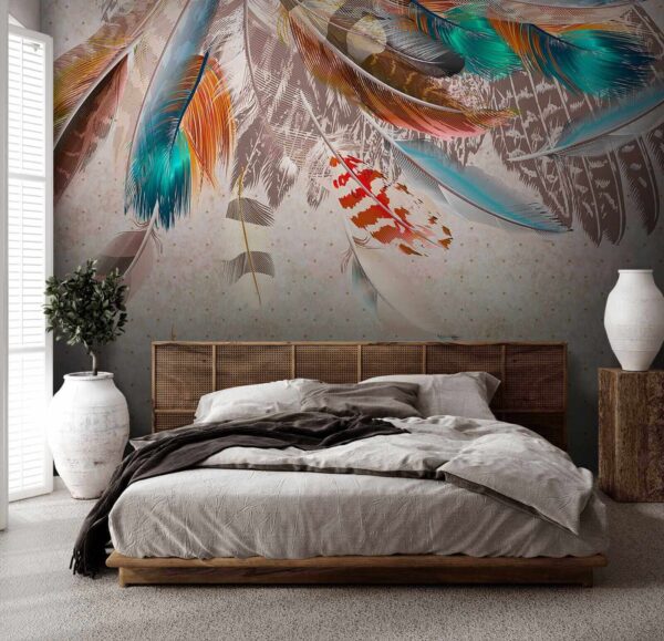 Group of colorful feathers u20247pib1 600x579 - Group of colorful feathers - tegory