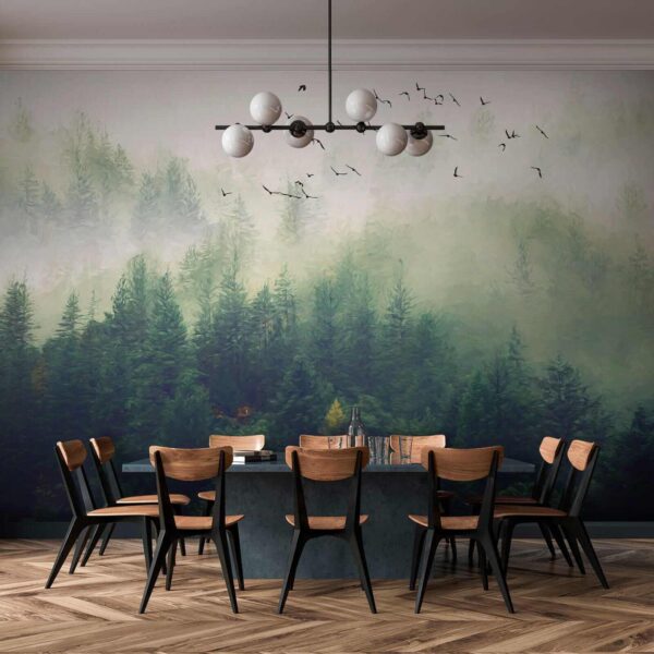 Birds flying over a forest u18632pik3 600x600 - Birds flying over a forest - tegory