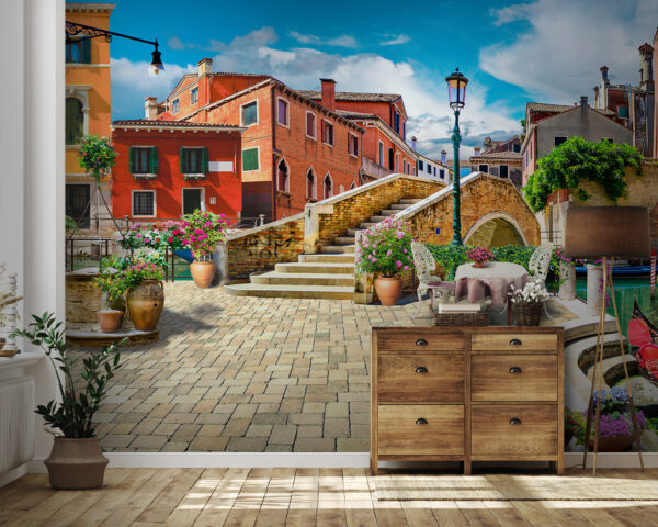Patio with a table and chairs and a fountain in front of a building u18551pig41 600x480 - Patio with a table and chairs and a fountain in front of a building - tegory