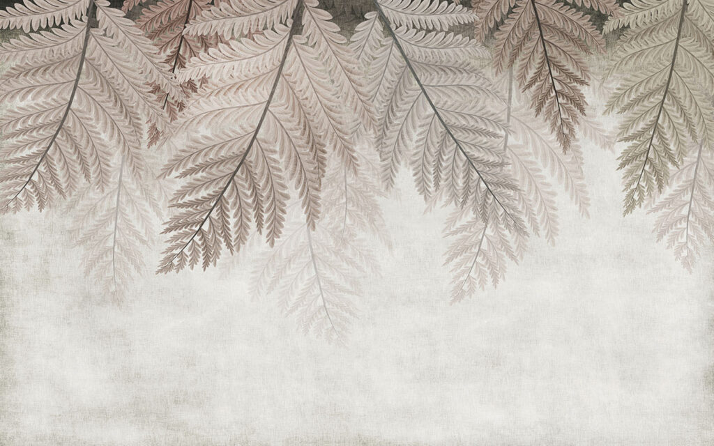 Soft leaves on a subtle background. Soft leaves on a subtle background.