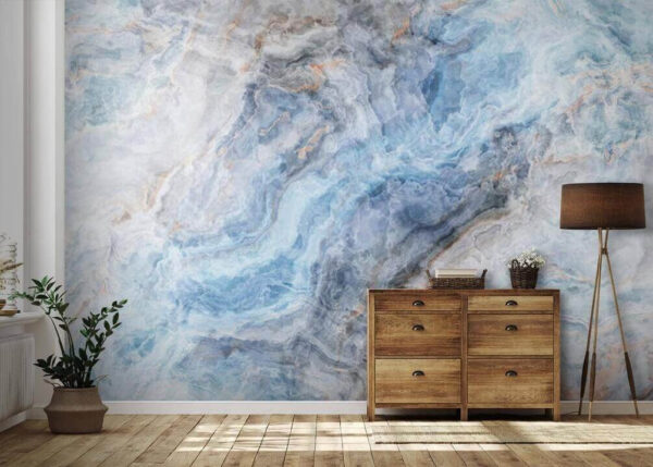 Fluid blues and soft, swirling textures u18218pih1 600x429 - Fluid blues and soft, swirling textures
