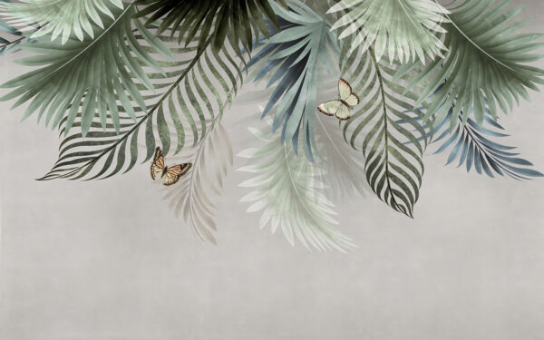Group of butterflies on leaves Group of butterflies on leaves