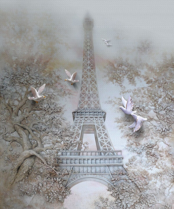 Birds flying over a tower u12206p 600x720 - Birds flying over a tower - tegory