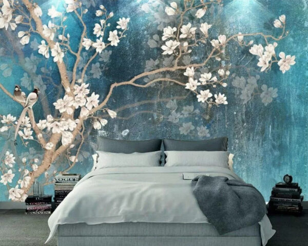 Tree branch with white flowers u12150pib3m 600x479 - Tree branch with white flowers