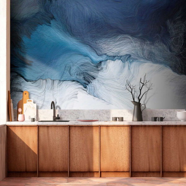 Blue and white painting Blue and white painting