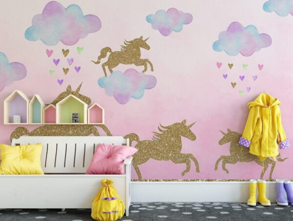 Unicorns and clouds with hearts and hearts u08375pir2 600x454 - Unicorns and clouds with hearts and hearts - tegory