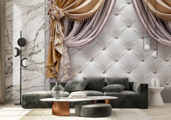 Elegant drapes with decorative accents. u01005pig2m 600x420 - Elegant drapes with decorative accents. - tegory