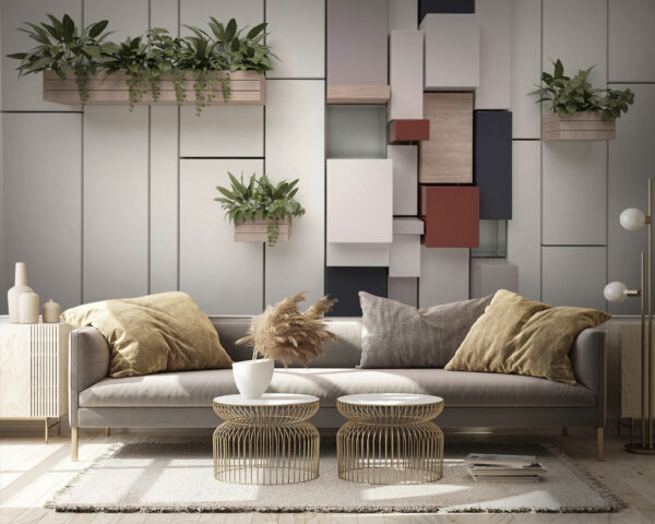 Wall with plants and boxes u01655pig9m 600x480 - Wall with plants and boxes - tegory