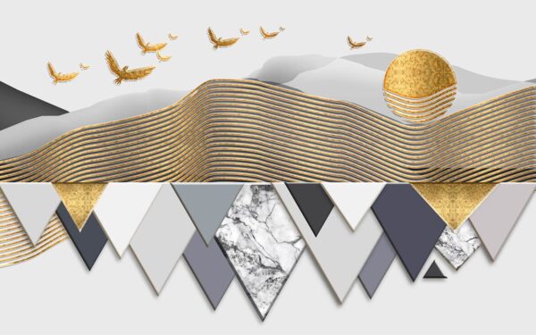 Wallpaper with birds flying in the sky u02718p 600x375 - Wallpaper with birds flying in the sky - tegory