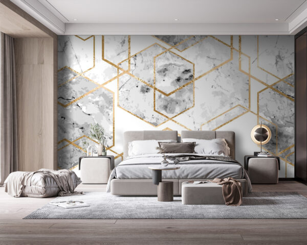 Elegant hexagonal marble pattern design u04140pib114 600x480 - Elegant hexagonal marble pattern design - tegory