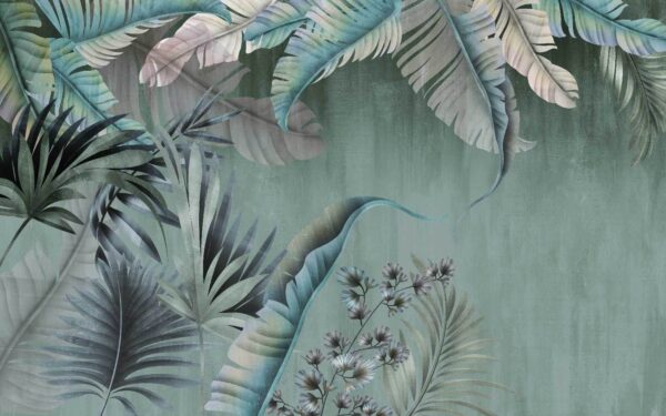 Lush tropical leaves in soft hues u05112p 600x375 - Lush tropical leaves in soft hues - tegory