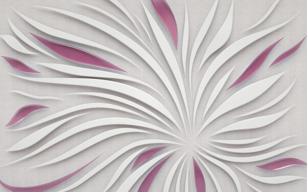 A white and purple design A white and purple design