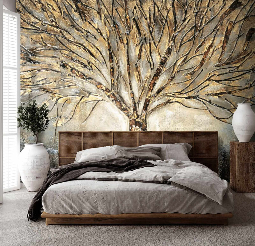 Tree with many branches