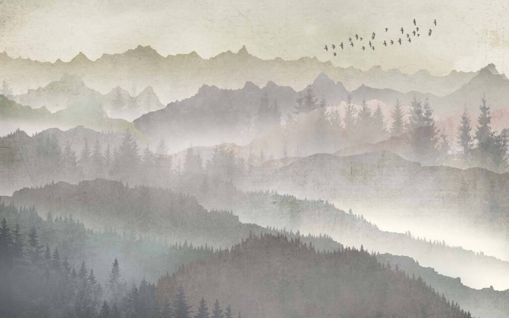 Birds flying over a mountain range u09274p 1024x640 - Birds flying over a mountain range - tegory
