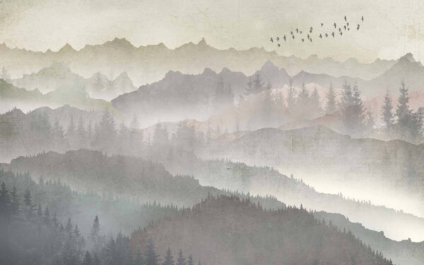 Birds flying over a mountain range u09274p 600x375 - Birds flying over a mountain range - tegory