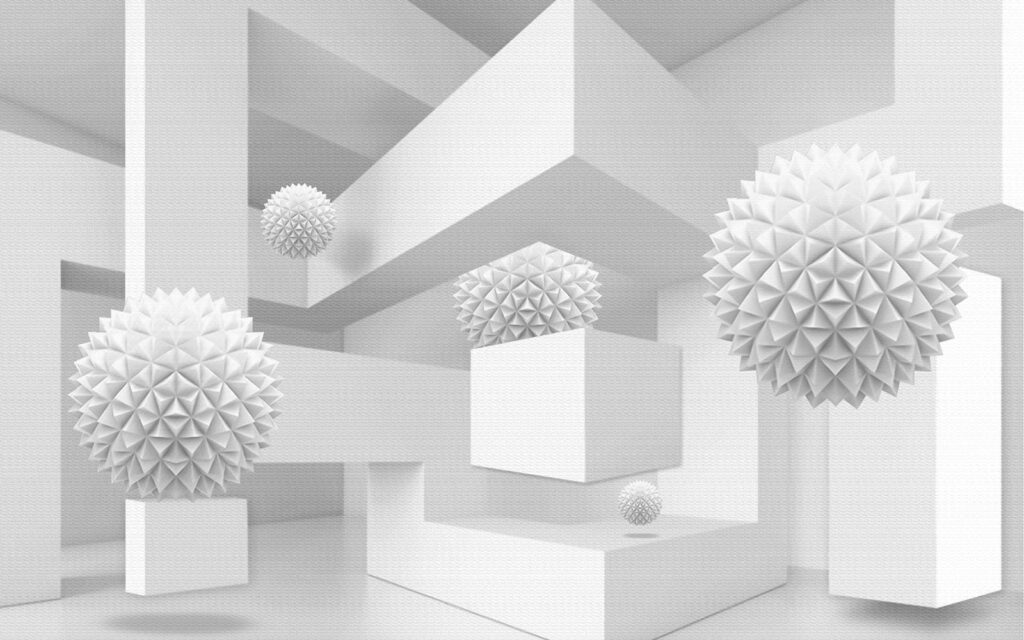 White room with white balls u14149p 1024x640 - White room with white balls