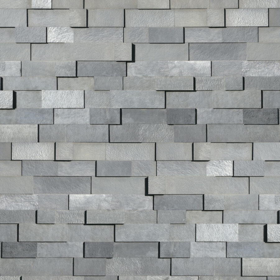 Wall of grey bricks