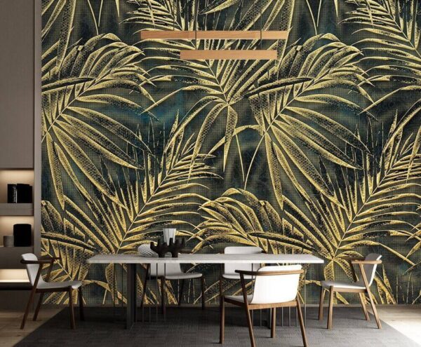 Lush tropical leaves in elegant pattern u14936piq1 600x495 - Lush tropical leaves in elegant pattern - tegory
