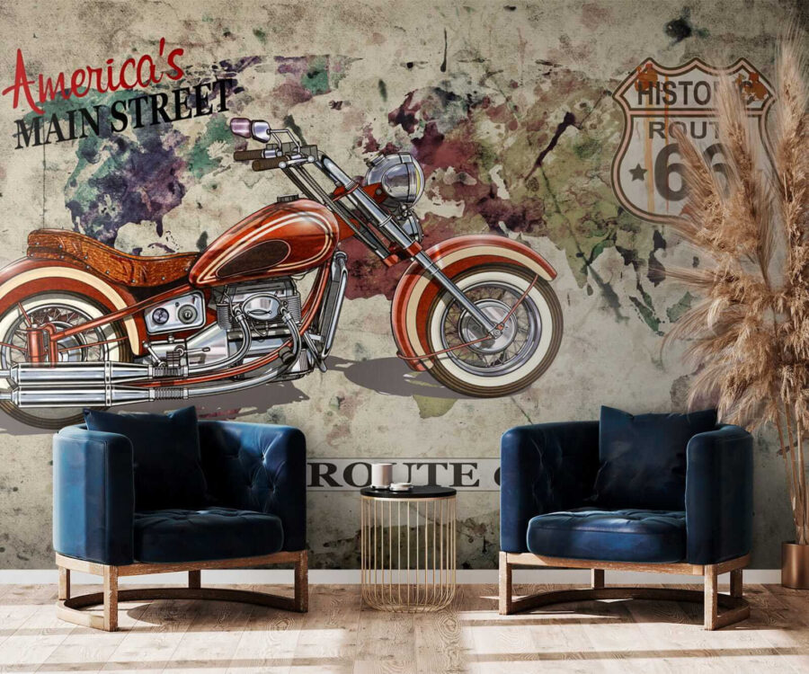u16173pig1 900x750 - Motorcycle on a map - tegory