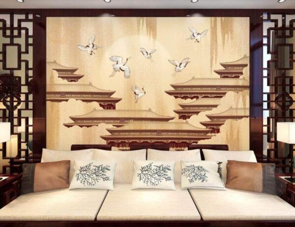 Group of cranes flying in the sky u16243pib1m 600x462 - Group of cranes flying in the sky - tegory