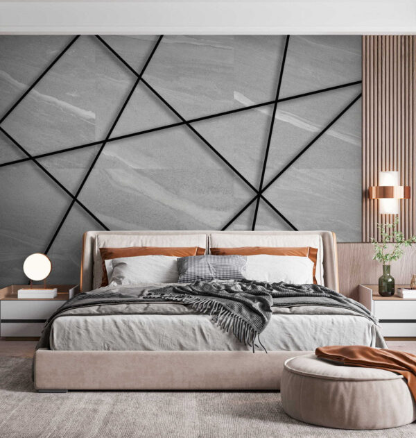 Black lines on a white surface Black lines on a white surface