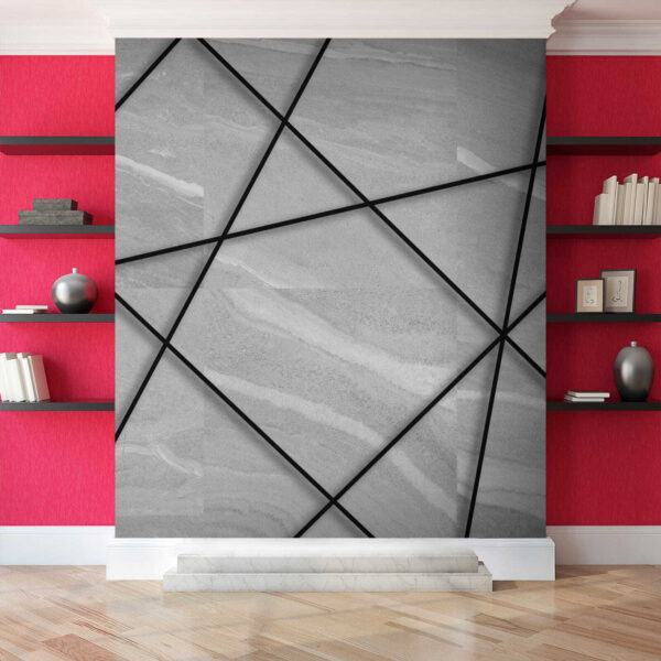 Black lines on a white surface Black lines on a white surface