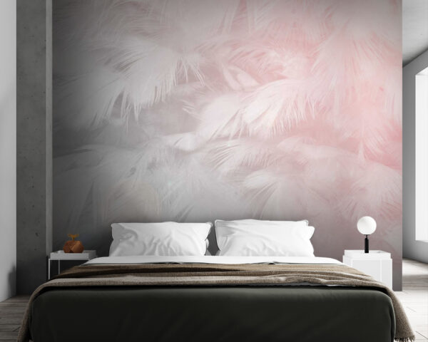 Delicate feathers in soft pastel tones. Delicate feathers in soft pastel tones.