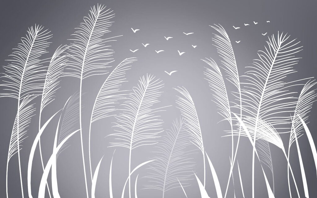 White feathers and birds flying in the sky u16825p 1024x640 - White feathers and birds flying in the sky - tegory