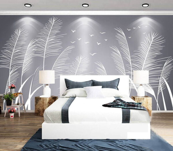White feathers and birds flying in the sky u16825pib1m 600x525 - White feathers and birds flying in the sky - tegory