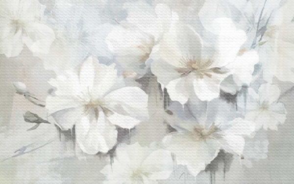 Delicate white blooms in soft hues. Delicate white blooms in soft hues.