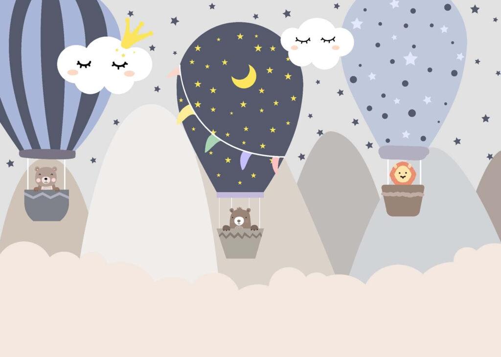 Cartoon hot air balloons in the sky u26186p 1024x730 - Cartoon hot air balloons in the sky - tegory