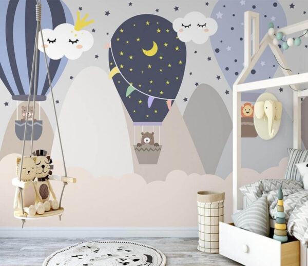 Cartoon hot air balloons in the sky u26186pir1m 600x519 - Cartoon hot air balloons in the sky - tegory