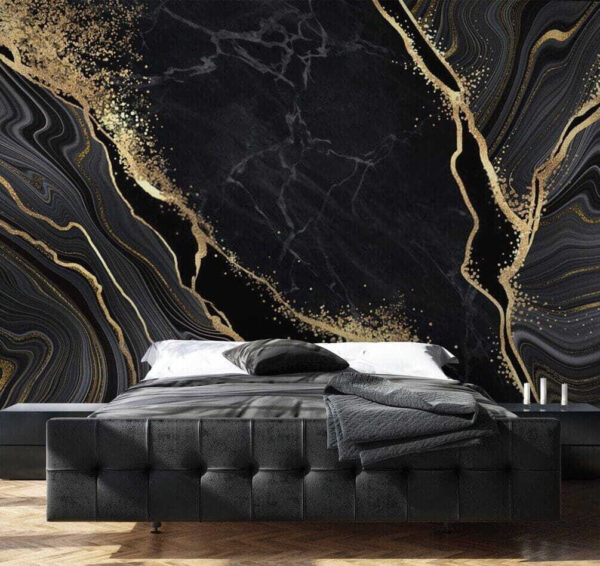 Elegant swirls in midnight and shimmer u26236pib2 600x566 - Elegant swirls in midnight and shimmer